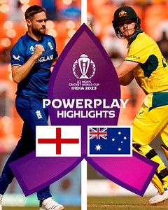England came out on top in the opening exchange with the wicket of both the Australian openers 👊 Powerplay highlights 📹 #CWC23 #ENGvAUS | ICC Cricket World Cup