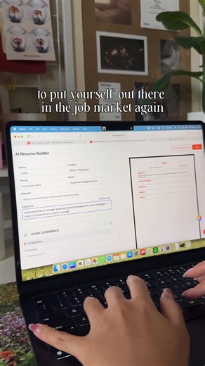 Andy ♡ on Instagram: "Planning to start 2026 with a new and better job? Here’s a resume or cv tip you need for your job application ✨ Be efficient and smart in writing your resume with @finalround_ai 🧠 It doesn’t only tailorfit your templates for the job you are looking for, it helps you get noticed in a competitive market. Try it now! #resumes #careertips #finalroundai"