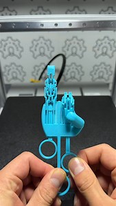 MIND 2 MAKE on Instagram: "3D-Printed Over engineered Mechanical Hand STL: https://makerworld.com/models/1726019"