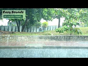 Inner city THUNDERSTORM with WIND and Torrential RAIN-Deep SLEEP-Read-Study-RELAX-Beat Insomnia