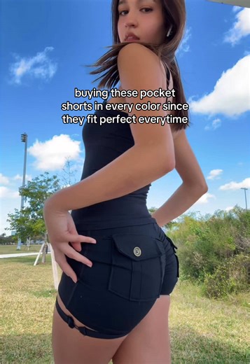 the pockets make them shape so well #gymshorts #shorts #pocketshorts | shorts