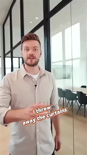 This window uses smart film technology#smartfilm #smartglass #privacyfilm #windowfilm #pdlc