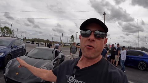 1,000 HP Porsche Turbo S vs Tesla Model X Plaid drag race