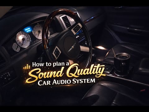 How to PLAN a Sound Quality Car Audio System