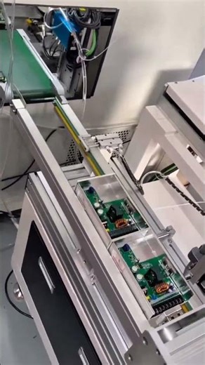 Amazingly great, this is how the quality testing of PCB production machines is done well #technology
