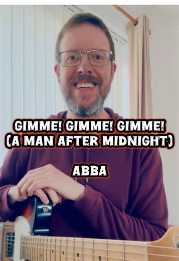 🚀 20-second guitar challenge! 🎸 Learn how to play the riff from ‘Gimme! Gimme! Gimme! (A Man After Midnight)’ by ABBA. Let’s do this! 🤘 #LearnGuitar #GuitarTutorial #GimmeGimmeGimmeAManAfterMidnight #ABBA #GuitarRiff