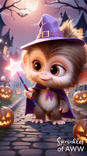 Happy Halloween everyone 👻🎃🪄 #happyhalloween #halloween2025 #cute | Sprinkles of AWW