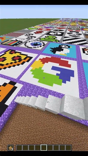 Satisfying Sand Art in Minecraft! Making pig #shorts #gaming #minecraft