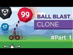 Ball Blast game replica in Unity, [ Part 1 ] environment and clouds animations
