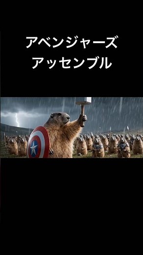 アベンジャーズアッセンブル #aivideo #avengers #marvel #マーベル#エンドゲーム
