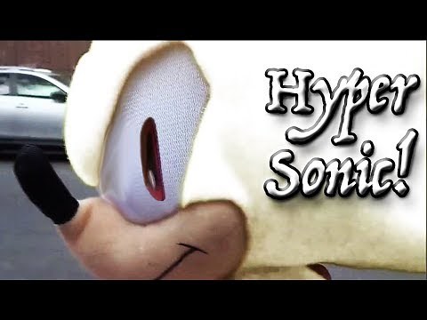 Sonic Plush - Sonic Goes Hyper Sonic For The First Time (⚠️ Epilepsy Warning! ⚠️)