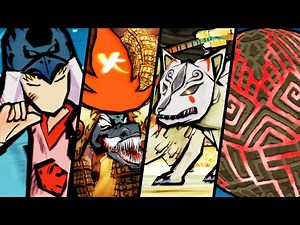 ŌKAMI HD - All Bosses & Ending (4K 60FPS)