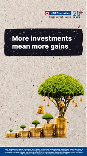 38K views · 223 reactions | Planting a sapling is cool, but with margin trading, we're talking about growing a whole forest!  Unleash the power of leverage and watch your investments soar!  #MarginTrading #HDFCsecurities #BuyStockPayLater | HDFC securities | Facebook