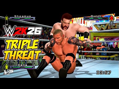 FULL MATCH : John Cena vs RKO vs Sheamus | WWE SmackDown vs Raw 2011 MOD 2k26 | VP Gaming
