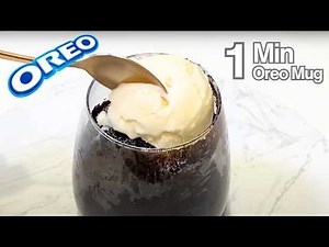1 Minute Oreo Mug Cake