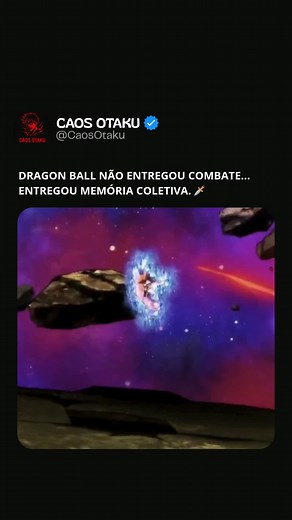 ⚡ “Se você cresceu assistindo, você sentiu. Dragon Ball não é só luta. É memória, é energia, é aquele arrepio que só esse anime consegue dar. E tem lutas que não são apenas boas… são históricas. Lutas que fizeram o mundo parar. Que fizeram a gente levantar do sofá. Que fizeram a alma gritar junto. 🔥 Quando o Ki explode, quando o céu racha, quando o soco pega… não é só animação: é emoção pura sendo jogada na sua cara. 💥 E sim — essa luta é uma das melhores de todo Dragon Ball. Intensidade máxim