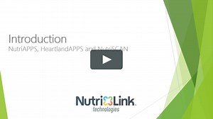 Introduction to NutriAPPS & NutriSCAN