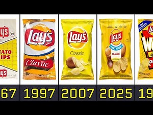 The Evolution of Lay's Chips Bags From 1939 to 2025