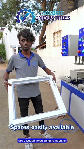 uPvc Double Head Welding Machine window making machine
