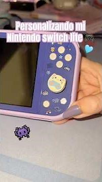 Customizing my Nintendo Switch Lite #stickers #nintendo #nintendoswitch #aesthetic #switch