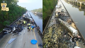 I-10 reopens at Atchafalaya Basin Bridge after deadly crash