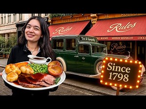 I Ate at the Oldest Restaurants in London 🇬🇧 | Trying British Classics