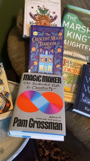 What I am currently reading 📚 📕Fire Keeper’s Daughter by Angeline Boulley 📗Magic Maker by @phantasmaphile 📘Word Witch by @k8belew 📙Hildegard of Bingen’s Medicine by Wighard Strehlow 📕Rediscovering Turtle Island by Taylor Keen 📗The Marsh King’s Daughter by Karen Dionne 📘The Apothecary of Belonging by @wortsandcunning 📙The Crescent Moon Tearoom by Stacy Sivinski 📕Parable of the Sower by Octavia Butler Have you read any of these? Comment what you are reading below 👇🏼📖 | Robin Rose Benn