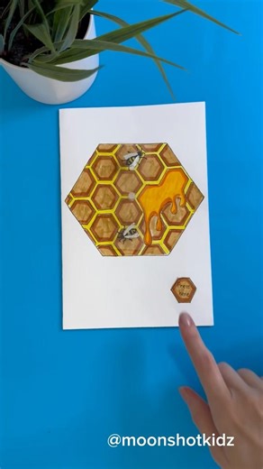 Spinning paper circuit.