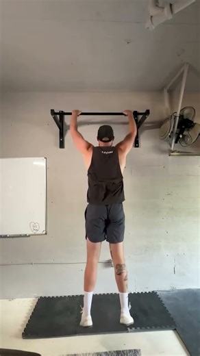 Ultimate Pull-Up Challenge: Can You Conquer a 6'9" Bar? 💪 #FitnessGoals #PullUpChallenge