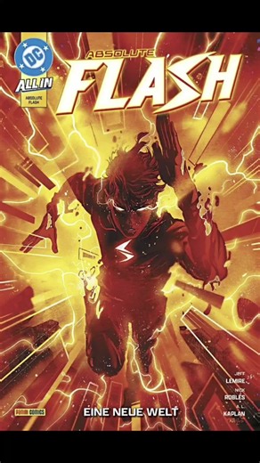 Ein Comic über Wally West: Vater-Sohn-Beziehungen, Superkräfte und die Jagd durch die Rogues. Spannend und visuell stark! #Comic #AbsoluteFlash #WallyWest #DCComics #Lesetipp @PaniniReadsDe