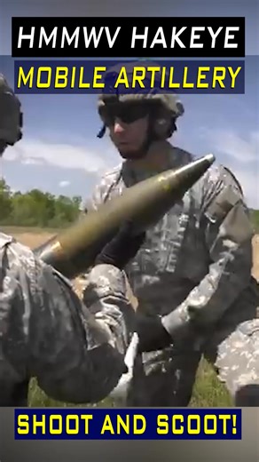 22 reactions | 105mm Howitzer on Humvee Hawkeye Chassis Ultimate Mobility and Firepower! #artillery-000 | Jane Carney | Facebook