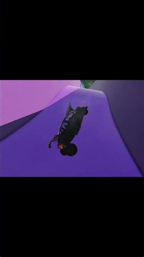 Colorful Car Goes Zoom Down the Mega Ramp! 🚀