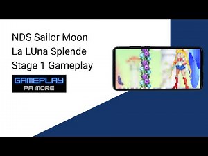 NDS Sailor Moon La Luna Splende (The Shining Moon) stage 1