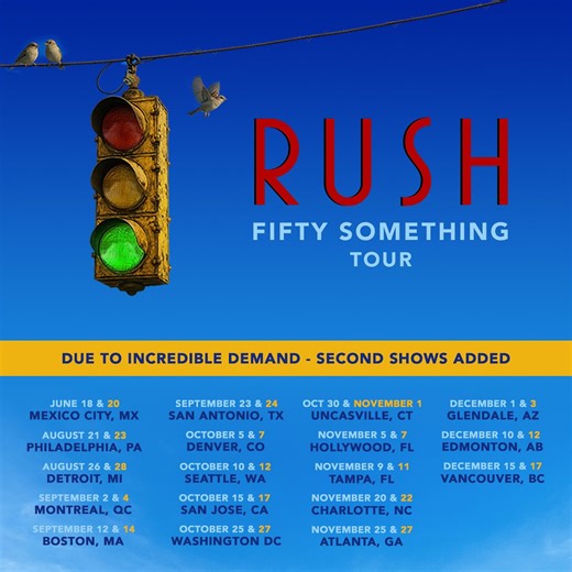 Rush is a Band Blog: Updates and other random Rush stuff