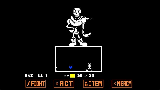 Uni Chavez on Instagram: "Undertale Papyrus Fight HITLESS Full Fight (2x Speed) The Fight was too long to keep at 1x speed! I try not to edit hitless videos but if I wanted views, it was either speed up footage or scrap the video completely! #undertale #deltarune #undertaleboss #undertalebossfight #indiegame #indiegames"