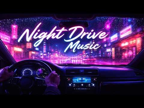 Midnight Drive - Relaxing Night Highway Music (Late Night Driving Mix)