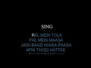 Baaki Sab First Class Hai Karaoke | Kalank | Hindi Song Karaoke Track