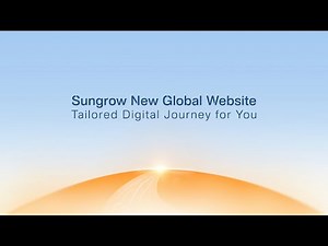 Sungrow's Brand-New Global Website Is Now Live