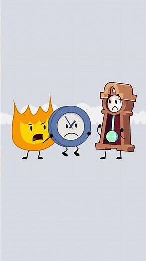 Grandfather Clock not Clocking it #tpot #bfb #bfdi #bfdia #osc #objectshowcommunity #flipaclip