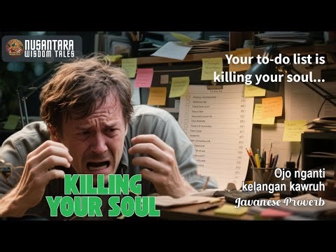 Why Javanese Wisdom Destroys Modern Time Management Myths|Javanese Proverb|Nusa Tales