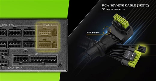 ASRock launches L-shaped 12V-2x6 GPU power cable with built-in overheating protection - VideoCardz.com