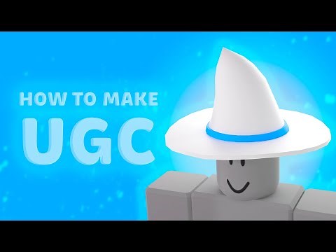How to make a UGC Witch Hat for Roblox - Beginners