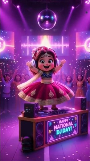 Baby Bride DJ Drops BEATS! 🎧🔥 6s National DJ Day banger!