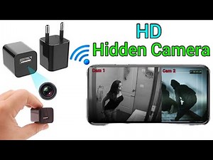 Mobile Charger Hidden Camera | Spy Camera | Smart Charger Camera ‪@TechnoTopics‬