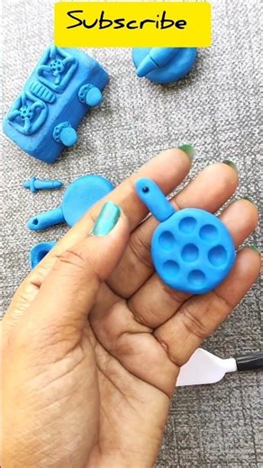 donut maker 🥘 🍳 with polymerclay #art #creativeclayideas #artandcraft #diy #coolkidbunny #claycraft