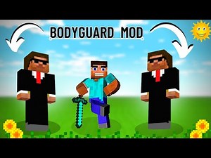 How to Download Bodyguard Addon for Minecraft | Bodyguard Mod for minecraftpe (mcpe)