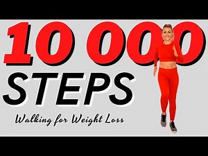 🔥10 000 STEPS WORKOUT🔥STEADY STATE WALKING for Calorie Burn and Weight Loss🔥Moderate Pace Cardio🔥