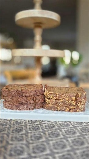 One Loaf, two flavours | Homemade Banana Bread