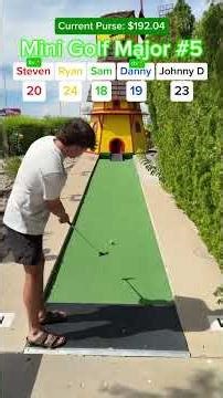 Year 3 Mini Golf Major #5 ROUND 1 (Hole 11) #golf #minigolf #viral #puttputt #sports #major