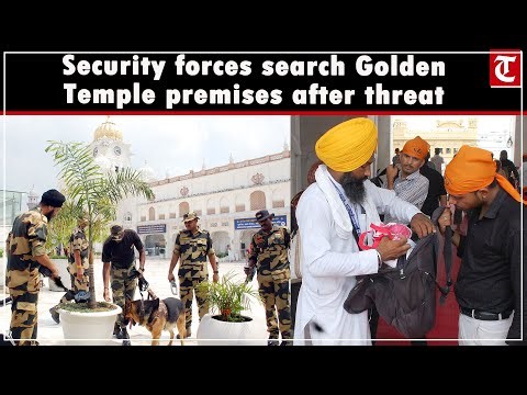 Security forces search Golden Temple premises after e-mail threat